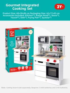 Hape | Cooking Kitchen Set for Kids 3+