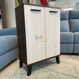 Rak Kasut MetaHome Shoe Cabinet 3 Doors Rak Kabinet Kasut 3 Pintu Shoes Storage Rack Home Office Furniture