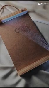 SidsWood [V5R] Pigura Vintage Tali Rami Gantung Bingkai Kayu Jati Belanda Aesthetic Ukuran 5R