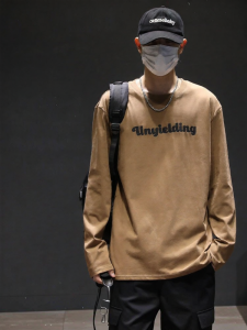 Warrior | Cotton American Vintage Long Sleeve T-Shirt