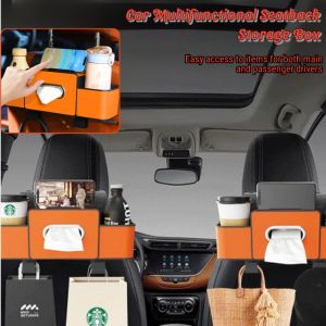 Space-Saving Car Multi-Function Backrest Storage Box