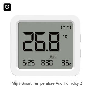 Xiaomi | Xiaomi Mijia Smart LCD Thermometer 3 Wireless Bluetooth Electric Digital Hygrometer Temperature Humidity Sensor With Mi Home APP