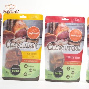 PetMarra Charcuterie Dog Treats Beef Jerky Flavor 80g dogs puppies puppy pet food snack treat snacks