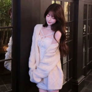 CHANGTONG | French Gentle Style Young Refresh Two-Piece Set Outfit