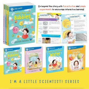 WS E - Im A Little Scientist Series (Full Set 1) (4 Books) Children Science Book Age Age 3-8