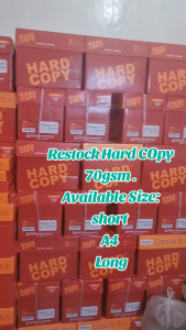 [5RIMS]HARD COPY RED/A4/SHORT/LONG BOX 70GSM/500SHEETS