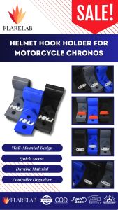 Helmet Hook Holder for Motorcycle CHRONOS