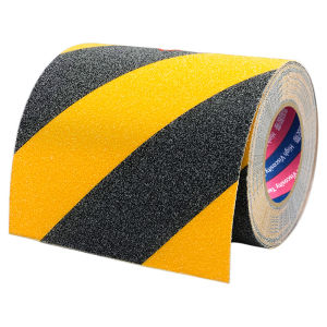 Anti-Slip Adhesive Tape Kitchen Stairway Zebra Stripe Warning Mark Strong Adhesive Floor Partition Colorful Line Warning Tape