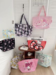 🍒 ดูดีสุดๆ กระเป๋าถือกระสอบ งานลิขสิทธิ์แท้ ขนาด 54×34 cm (ไซส์ใหญ่ ) ขนาดตอนพับเก็บ 27.5×15 cm