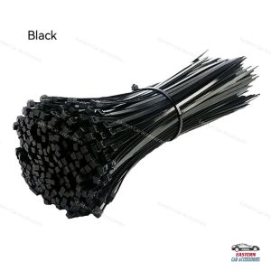 100pcs 4`6`8` Nylon Cable Tie Wire Tie Self Locking Zip Ties Cable Strap