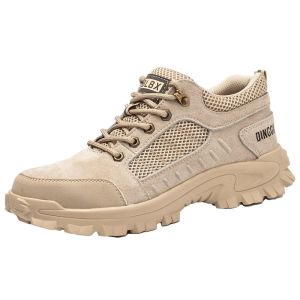 DINGGU | Anti-Smash Anti-Puncture Wear-Resistant Steel Toe Breathable Summer Work Shoes