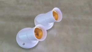 New Screw Lamp Base Diagonal Screw Port Lamp Holder Socke Base Light Bulb 45 Degree E27 Socket Holder Adapter〔YY32〕