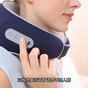 3 In 1 Portable Neck Massager U Shape Pillow Electric Heat Massage for Office Travel Home Cervical Pain Relief 頸椎 按摩器