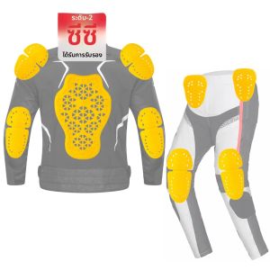 Universal CE ระดับ 2 ได้รับการรับรองรถจักรยานยนต์เสื้อเกราะใส่ด้านหลัง Protector Anti-Shock Rider เกราะกระดูกสันหลังด้านหลังแผ่นป้องกัน