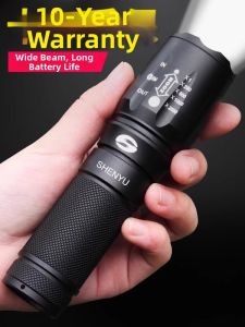 SHENYU | Strong Light Rechargeable Long-range Flashlight LED