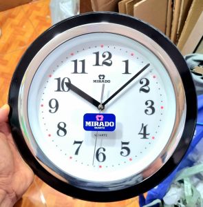 Jam dinding mirado minimalis klasik 30cm Mesin seiko sweep