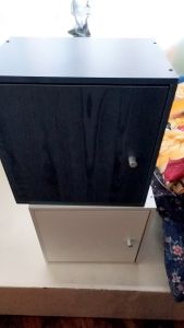 Bookcase Free Combination Lattice Cabinet Locker Household Storage Cabinet