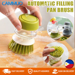 【local Seller】Multipurpose Kitchen Cleaning Brushe Dish Brush Ball Washing Tool Washing Kitchen Scrub Brushes With Holder For Sink Pots Pans Cammuo