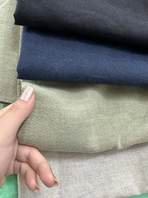 Vải linen cotton Hàn . Khổ vải 14m