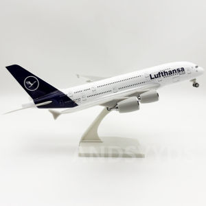 Mô Hình Máy Bay Nhựa 30CM - Lufthansa A380 Có Bánh Xe Đồ Chơi Máy Bay Cho Trẻ Em Quà Tặng Mô Hình Đúc Kim Loại Dành Cho Trẻ Từ 14 Tuổi Trở Lên Chi Tiết Cao