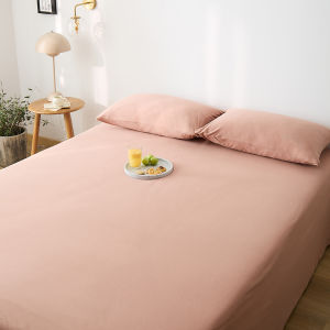 Soft Pure Cotton Knitted Bed Canopy Protective Mattress Cover Single Piece Indian Cotton Bedding Soft Comfortable Bedding