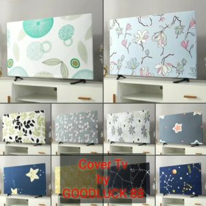 Cover TV Sarung Penutup TV Led / LCD Layar Monitor Elastis ImportUkuran Tv 24 - Tv 75 Inchi Produk Terbaru