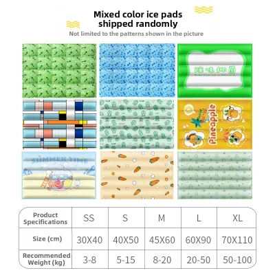 Summer Gel Ice Pad Honeycomb Gel Seat Cushion for Cars And Offices Cooling Pet Mat Comfortable Sitting Pad Home Essentials