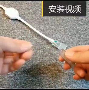 220V LED Neon Strip Light Controller Plug Control Range 50 Meters Power Supply Adapter Cable