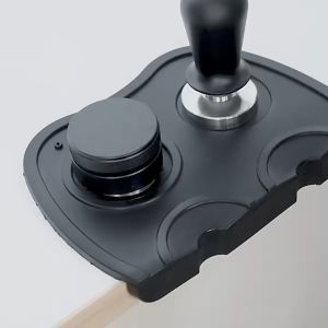 Espresso Coffee Tamper Mat Sillicon Rubber Holder Pressed Powder Anti-slip Safe Corner Pad Coffee Tools