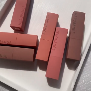 HERORANGE Velvet Matte Lip Gloss Moisturizing Smooth Water Proof Long Lasting Lip Tint Lip Gloss Lip Balm Lipstick Makeup
