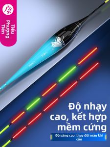 XIAOFENGXIAN | Đèn Đêm Thay Đổi Màu Cảm Biến Cao Phao Cá Chép
