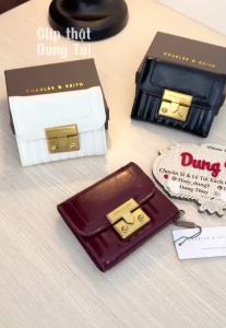 [FULLBOX] Ví ngắn đựng thẻ size 11 kiêu KHÓA GẠC nhỏ gọn full màu