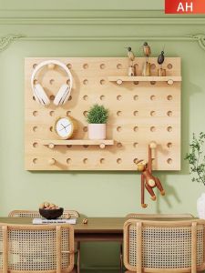 QINQI | Wood Cover Decoration Artwork for Strong and Weak Electrical Boxes With Pull-out Hooks