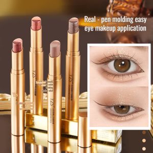 Eye Shadow Stick One Touch Forming Earth Color Lazy Eye Shadow Pen Three Color Eye Shadow Stick Official Authentic金钻三色眼影棒
