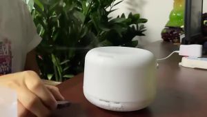 INDIALO Humidifier 500ml Diffuser Humidifier 7 Color Light Air Purifier