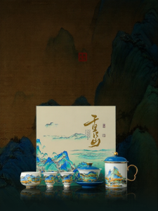 JIXIANSHENG | Gilt Craftsmanship Chinese Traditional Tea Set Kit