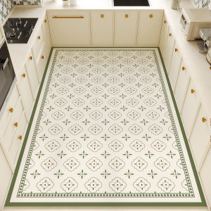 xy | Easy-Clean PVC Non-Slip Oil-Proof Water-Resistant Kitchen Mat