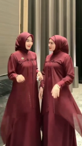 COD Jasmine Dress Ceruty Babydoll Dress Kondangan Dress Dewasa Terbaru 2025 Dress Lebaran Viral