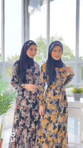 Koyu Hijab Gamis Premium Chiara Dress Ceruti