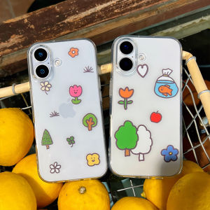 Cute Fresh Summer Ball iPhone Case for iPhone 16/17 pro Max/14 pro Apple 15 plus Girl Phone Soft Shell 13/12 Mini Versatile TPU Protection