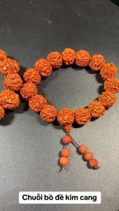 Chuỗi Hạt Bồ Đề Kim Cang 18-20mm Hạt 5 Cánh Hàng Hiếm Cam Kết Hàng Chuẩn Thật Tự Nhiên May Mắn Bình An