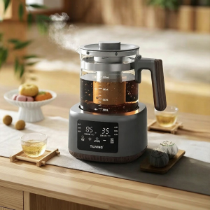 「China Plug」Ti Living | Smart Temperature Control Automatic Tea Kettle