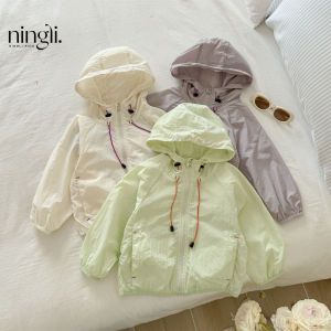 New 2025 Childrens Lightweight Breathable UV Protection Clothing Summer Anti-Uv Kids Outdoor Wear Cotton Quick Dry Skin Shirt