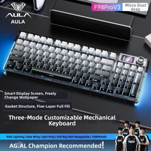 AULA-MOJING | Tri-Mode Wireless Mechanical Keyboard