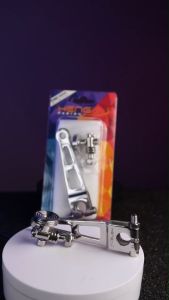 มือลิงเบรคหลัง หัวก้นหอย สแตนเลส พร้อมตัวตั้ง มือลิงเบรคหลังขาตรง ใส่ WAVEทุกรุ่น / ดรีมซูเปอร์คัพ งานเฮง มือลิงแต่ง