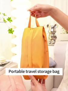 Travel underwear storage bag portable handheld underwear socks clothing packaging storage bag portable waterproof clothing