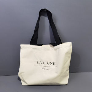 Large Capacity Fresh Cotton Canvas Shopping Bag Eco-friendly Bag Single Shoulder Bag Handbag for Daily Use in China