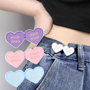 【♡Lovely girls house♡】ตัวขยายกางเกงแบบสแน็ปกางเกงยีนส์มีกระดุมหมุดยึดเปลี่ยนสีได้ด้วยกระดุมกางเกงยีนส์ปรับได้สีสันสดใส1คู่