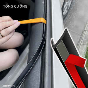 SEAMETAL Car Side Window Seal Strip: Reducing Vibration & Noise