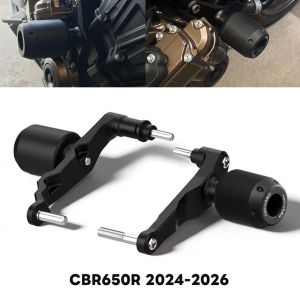 New CBR650R E-Clutch 2024 2025 2026 For Honda CB650R CBR 650R E-Clutch 2024-2026 Motocross Frame Sliders Crash Protector